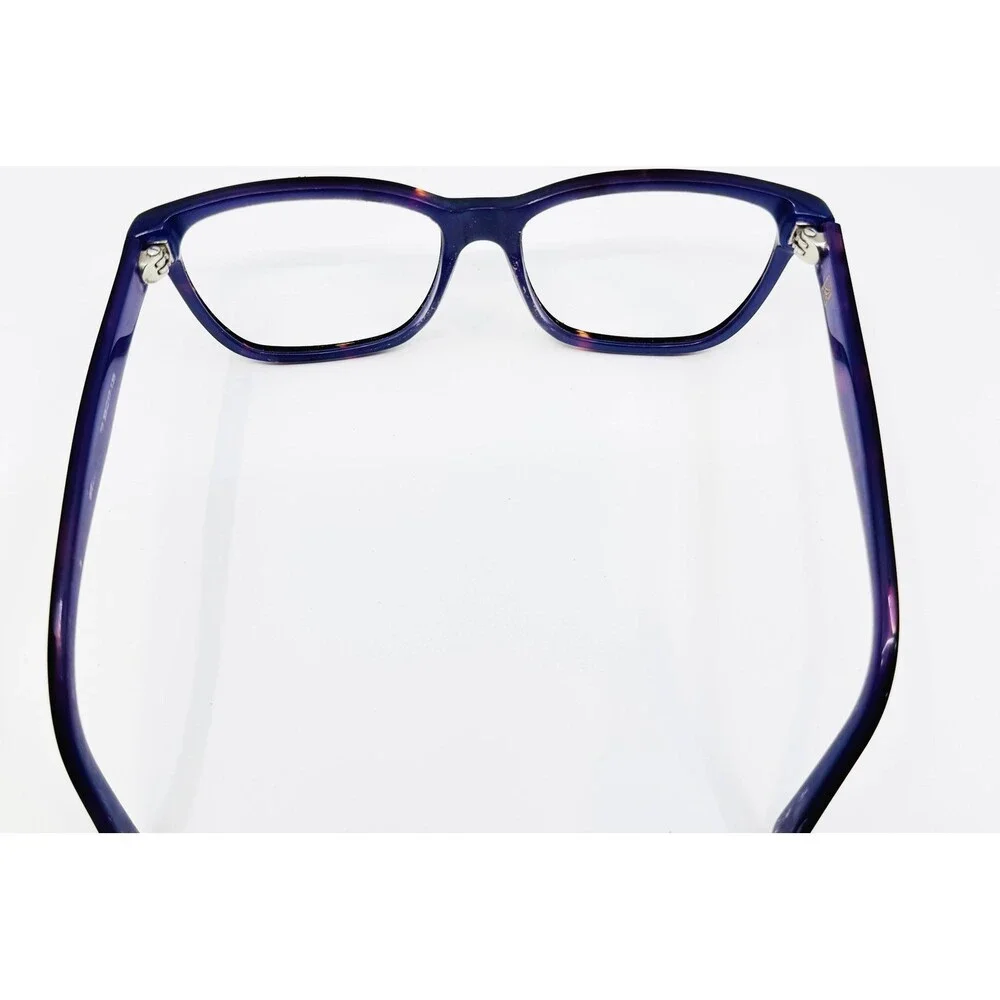 Sperry Eyeglass Frames Womens Purple Tortoise WELL 55-17-135 55mm